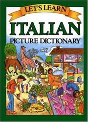 Cover of: Italian Picture Dictionary (Let's Learn...Picture Dictionary) by Marlene Goodman