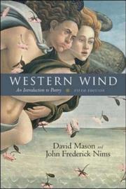 Cover of: Western wind: an introduction to peotry