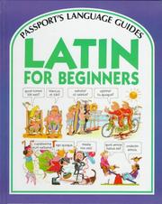 Cover of: Latin for Beginners (Passport's Language Guides)