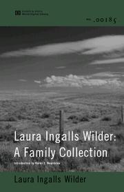 Laura Ingalls Wilder by Laura Ingalls Wilder
