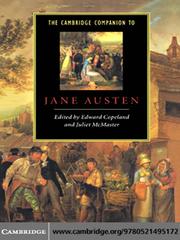 Cover of: The Cambridge Companion to Jane Austen