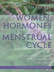 Cover of: Women, Hormones and the Menstrual Cycle