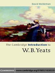 Cover of: The Cambridge Introduction to W. B. Yeats