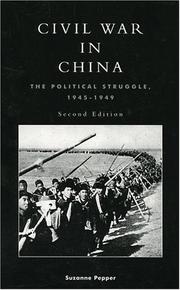 Civil War in China by Suzanne Pepper
