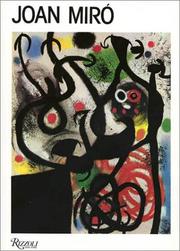 Cover of: Joan Miró