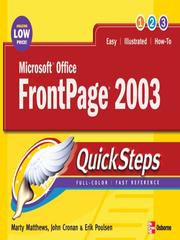 Cover of: Microsoft® Office FrontPage® 2003