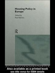 Cover of: Housing Policy in Europe