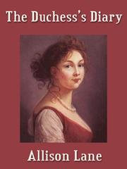 Cover of: The Duchess's Diary