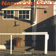 Cover of: Nantucket Style by Leslie Linsley, Jon Aron