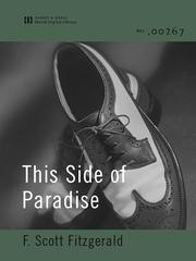 Cover of: This Side of Paradise by 