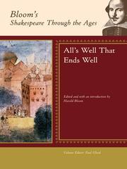 Cover of: All's Well That Ends Well by 
