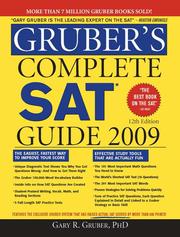 Cover of: Gruber’s Complete SAT Guide 2009 |