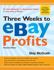 Cover of: Three Weeks to eBay Profits®
