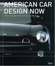 Cover of: American car design now: inside the studios of today's top car designers.