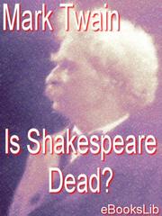 Cover of: Is Shakespeare Dead |