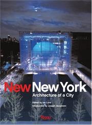 Cover of: New New York: Architecture of a City