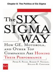 Cover of: The Politics of Six Sigma