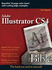 Cover of: Illustrator® CS4 Bible