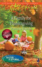 Cover of: A Family for Thanksgiving