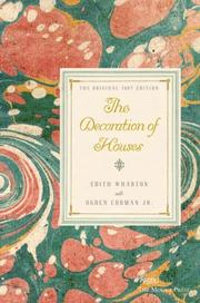 Cover of: The Decoration of Houses by Edith Wharton, Ogden Codman Jr.