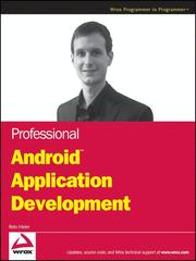 Cover of: Professional Android Application Development
