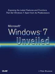 Cover of: Microsoft® Windows® 7 Unveiled