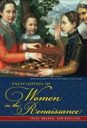 Cover of: Encyclopedia of Women in the Renaissance