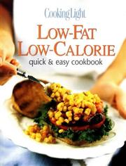 Cover of: Low-fat, low-calorie quick & easy cookbook