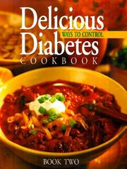 Cover of: Delicious Ways to Control Diabetes Cookbook