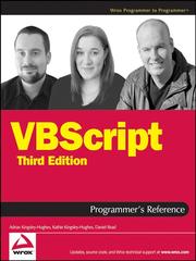 Cover of: VBScript Programmer's Reference