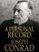 Cover of: A Personal Record