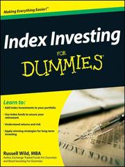 Cover of: Index Investing For Dummies®
