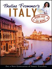 Cover of: Pauline Frommer's Italy