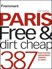 Cover of: Frommer's Paris Free & Dirt Cheap