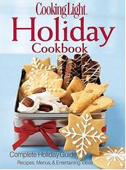 Cover of: Cooking Light Holiday Cookbook (Cooking Light) by Heather Averett