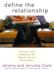 Cover of: Define the Relationship