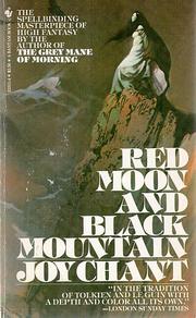 Cover of: Red Moon and Black Mountain: The end of the house of Kendreth