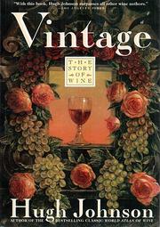Cover of: Vintage: The Story of Wine