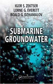 Submarine groundwater