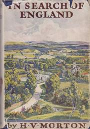 Cover of: In search of England by H. V. Morton