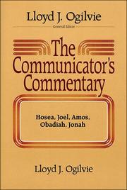 Cover of: Communicator's Commentary: Hosea, Joel, Amos, Obadiah, Jonah (Communicator's Commentary Ot)
