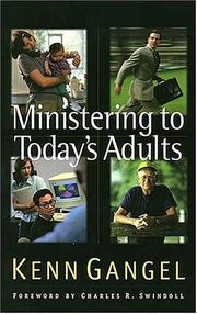 Cover of: Ministering to today's adults