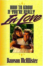 Cover of: How to know if you're really in love