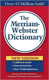 Cover of: The Merriam-Webster Dictionary by 