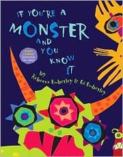 Cover of: If you're a monster and you know it