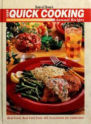 Cover of: 1999 Quick Cooking Annual Recipes