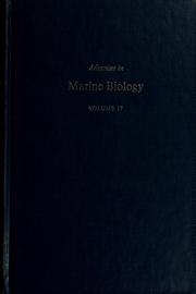 Advances in marine biology. Vol.17