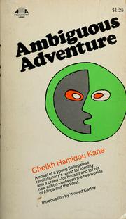 Cover of: Ambiguous adventure by Hamidou Kane
