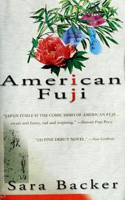 Cover of: American Fuji by Sara Backer