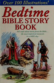 Cover of: Bedtime Bible story book by Daniel Partner